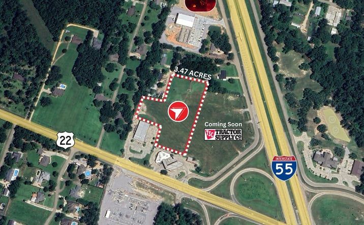 Pictures of Land property located at W I-55 Service Rd, Ponchatoula, LA 70454 for sales - image #1