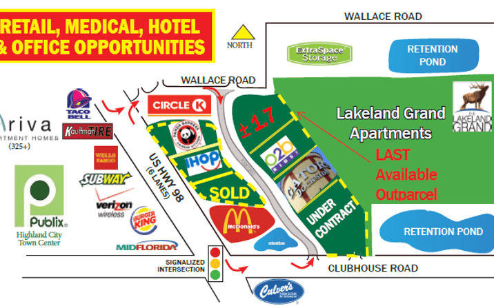 Pictures of Land property located at Clubhouse Road, Lakeland, FL 33812 for sales - image #1