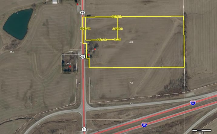 Pictures of Land property located at 3798 IN-61, Petersburg, IN 47567 for sales - image #1