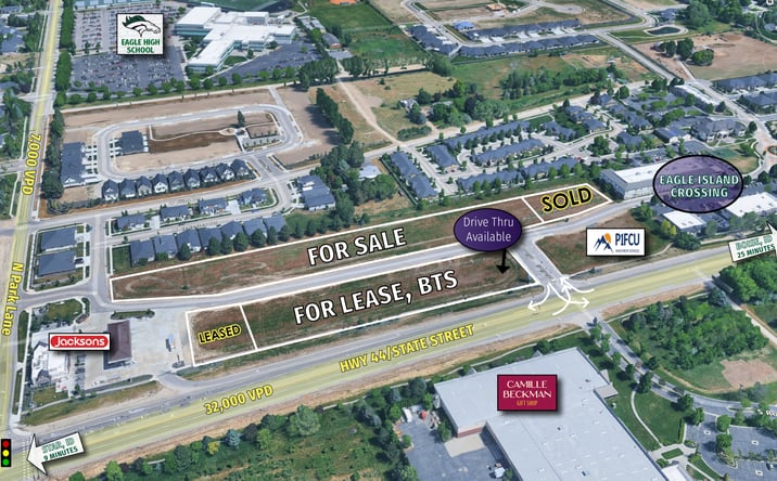 Pictures of Mixed Use, Office, Retail property located at 3950 W State St, Eagle, ID 83616 for sales - image #1