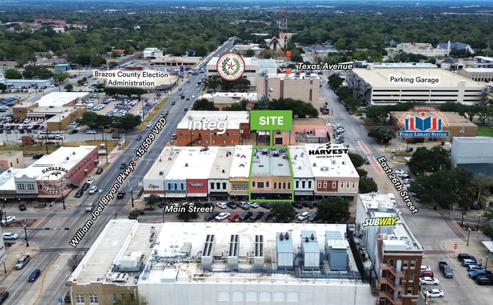 Pictures of Retail property located at 107 & 109 N Main St, Bryan, TX 77803 for sales - image #1