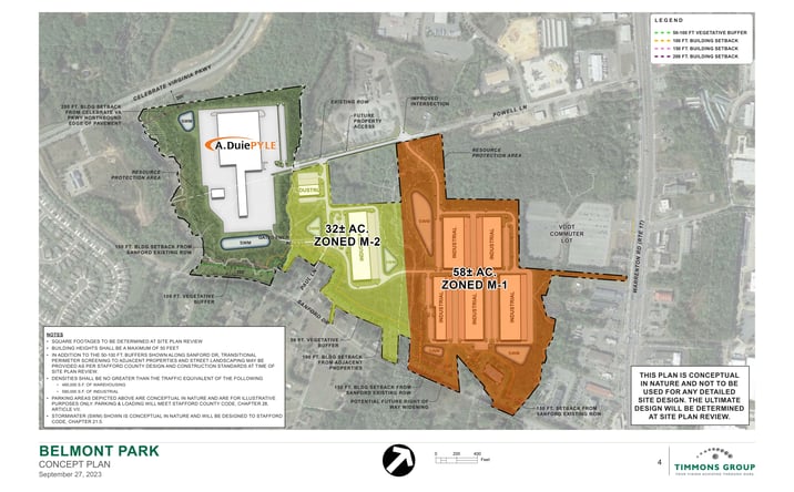 Pictures of Industrial property located at 64 Sanford Dr, Falmouth, VA 22406 for sales - image #1