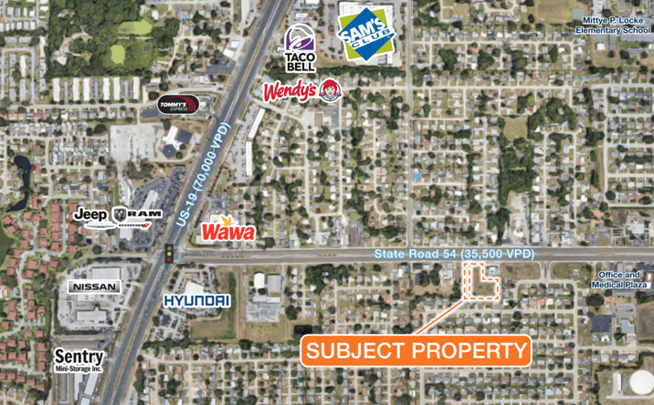 Pictures of Land property located at 5040 State Rd 54, New Port Richey, FL 34652 for sales - image #1