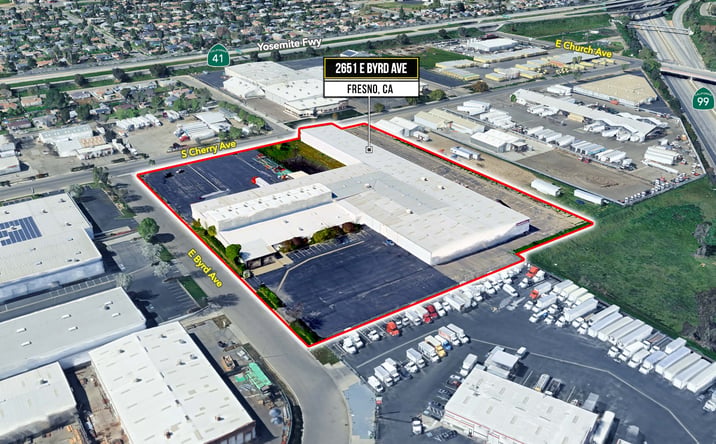 Pictures of Industrial property located at 2651 E Byrd Ave, Fresno, CA 93706 for sales - image #1