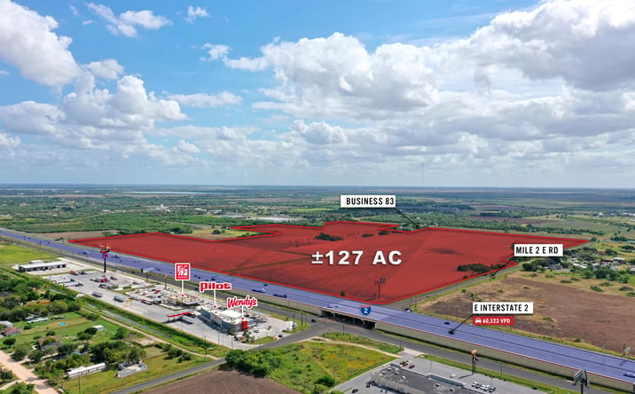 Pictures of Land property located at E Expressway 83, Mercedes, TX 78570 for sales - image #1