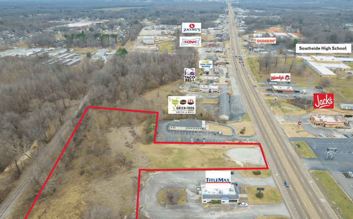 Pictures of Land, Retail property located at 1655 S Highland Ave, Jackson, TN 38301 for sales - image #1