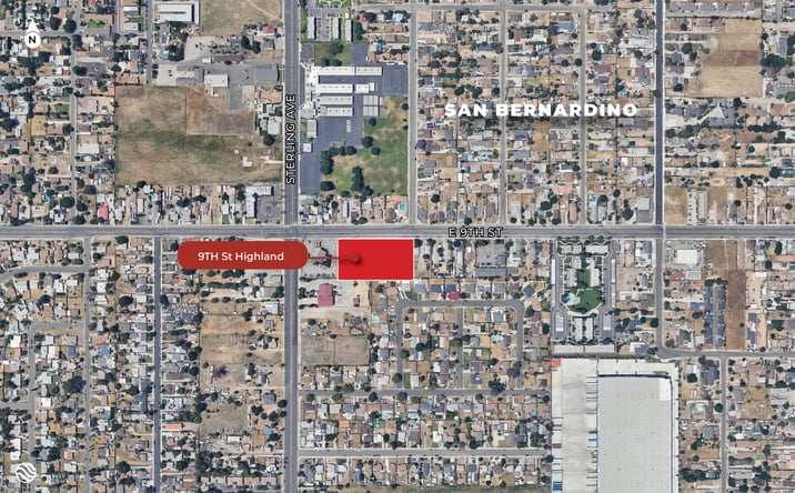 Pictures of Land property located at E 9th St, Highland, CA 92410 for sales - image #1
