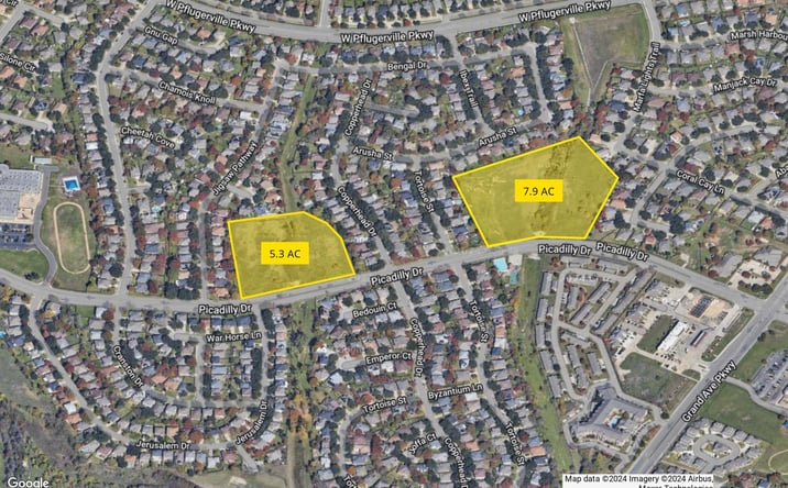 Pictures of Land property located at 1430 &1524 Picadilly Dr, Pflugerville, TX 78664 for sales - image #1