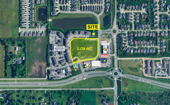 Pictures of Land, Retail property located at 1448 S Waterleaf Dr, Westfield, IN 46074 for sales - image #1