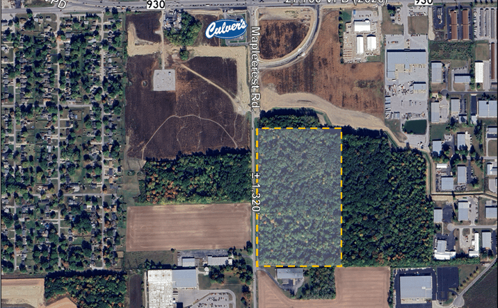 Pictures of Land property located at 2601 South Maplecrest Road, Fort Wayne, IN 46803 for sales - image #1