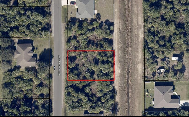 Pictures of Land property located at 3131 Fitzpatrick Avenue SW, Palm Bay, FL 32908 for sales - image #1