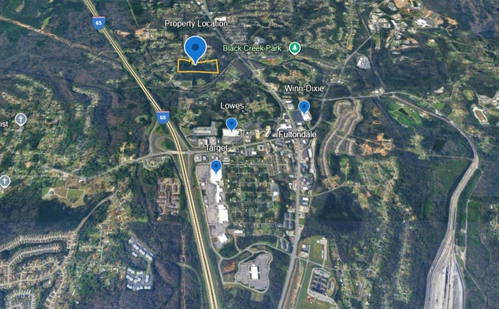 Pictures of Land property located at 2358 Sayers Rd, Fultondale, AL 35068 for sales - image #1