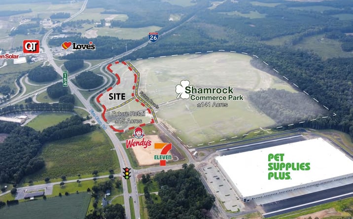 Pictures of Retail, Land property located at Five Chop Rd, Orangeburg, SC 29115 for sales - image #1