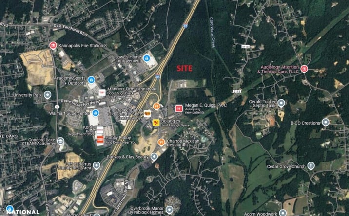 Pictures of Land property located at 01 Dickens Rd NE, Concord, NC 28025 for sales - image #1