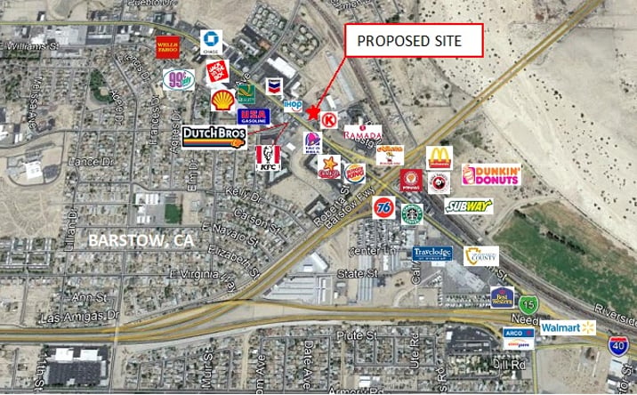 Pictures of Land property located at 1451 E Main St, Barstow, CA 92311 for sales - image #1