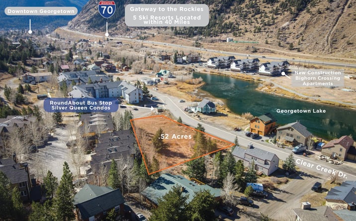 Pictures of Land property located at Clear Creek Dr, Georgetown, CO 80444, Clear Creek Dr Lot 2, Georgetown, CO 80444, Clear Creek Dr Lot 3, Georgetown, CO 80444 for sales - image #1