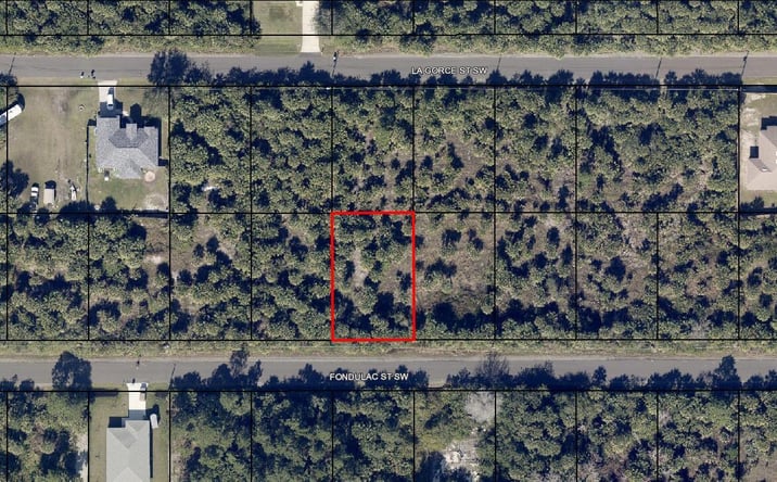 Pictures of Land property located at 551 Fondulac Street SW, Palm Bay, FL 32908 for sales - image #1