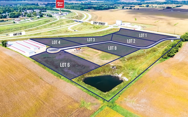 Pictures of Land property located at Lot 1 CBBT Commercial Subdivision, Janesville, IA 50647 for sales - image #1