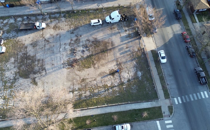 Pictures of Land property located at 4345 W Haddon Ave, Chicago, IL 60651 for sales - image #1