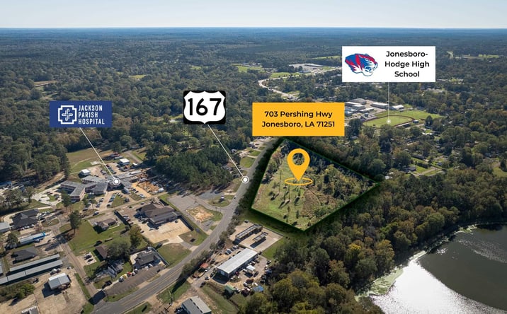 Pictures of Industrial property located at 703 PERSHING HIGHWAY, Jonesboro, LA 71251 for sales - image #1