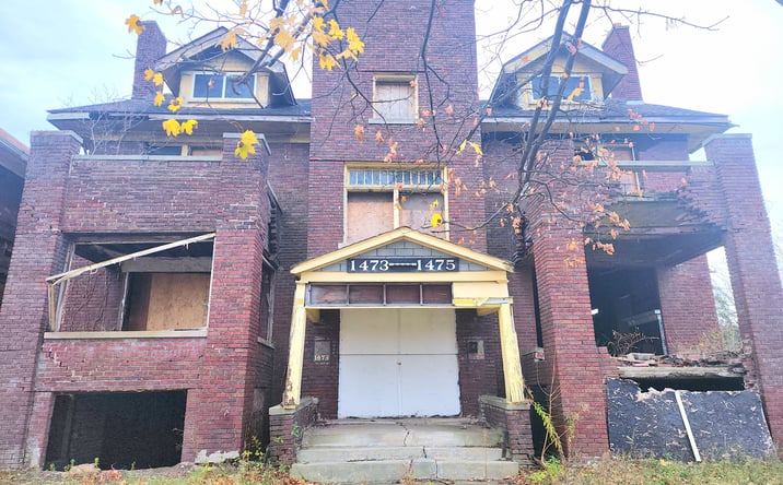 Pictures of Multifamily property located at 1473 Taylor St, Detroit, MI 48206 for sales - image #1