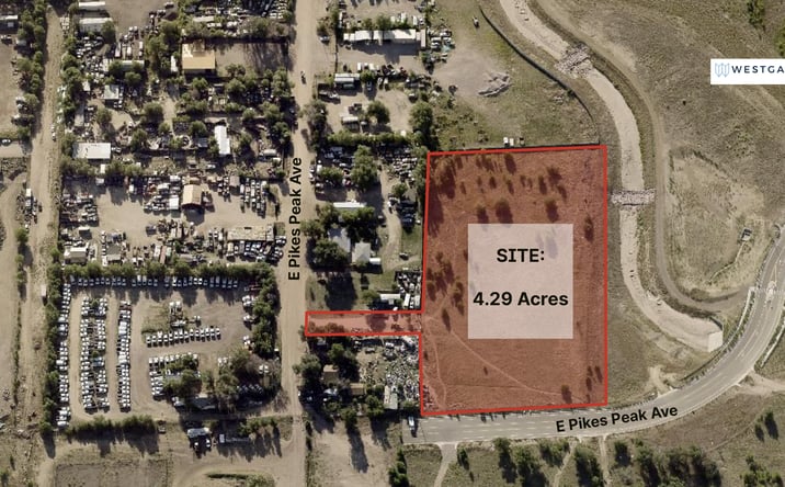 Pictures of Land property located at 5507 E Pikes Peak Ave, Colorado Springs, CO 80916 for sales - image #1