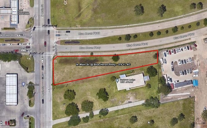 Pictures of Land property located at 0 N Main St Blue Heron Pkwy, Baytown, TX 77521 for sales - image #1