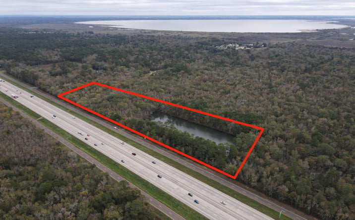 Pictures of Land property located at I-10 @ Jerry Raymond Rd, Wallisville, TX 77597 for sales - image #1