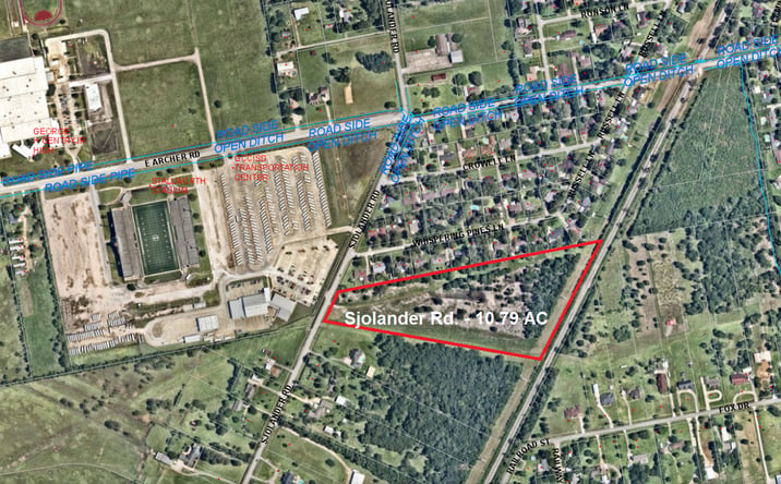Pictures of Land property located at 0 Sjolander Rd, Baytown, TX 77521 for sales - image #1