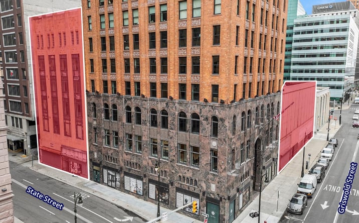 Pictures of Mixed Use, Office property located at 1120 Griswold St, Detroit, MI 48226 for sales - image #1