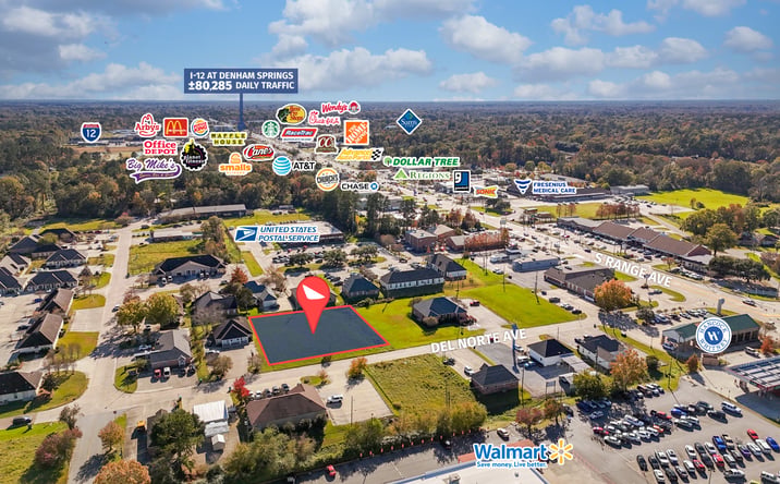 Pictures of Land property located at 162 Del Norte Ave, Denham Springs, LA 70726 for sales - image #1