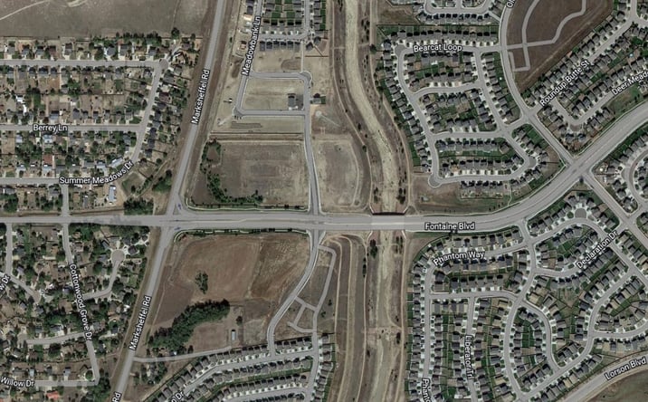 Pictures of Retail, Land, Special Purpose property located at SEC Marksheffel Rd. & Fontaine Blvd, Colorado Springs, CO 80925 for sales - image #1