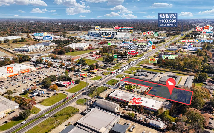 Pictures of Land property located at 8278 Airline Hwy, Baton Rouge, LA 70815 for sales - image #1