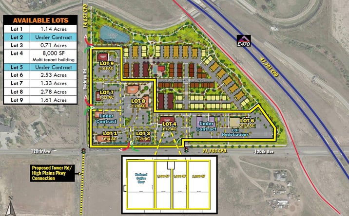 Pictures of Land property located at 120th Ave & Buckley Rd , Commerce City, CO, Commerce City, CO 80603 for sales - image #1