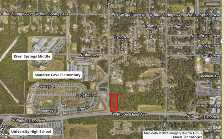 Pictures of Land property located at NEC South Sparkman Ave & West Rhode Island Ave, Orange City, FL 32763 for sales - image #1