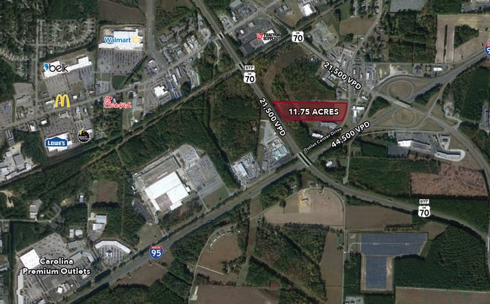 Pictures of Land property located at 1749 Outlet Center Dr, Selma, NC 27576 for sales - image #1