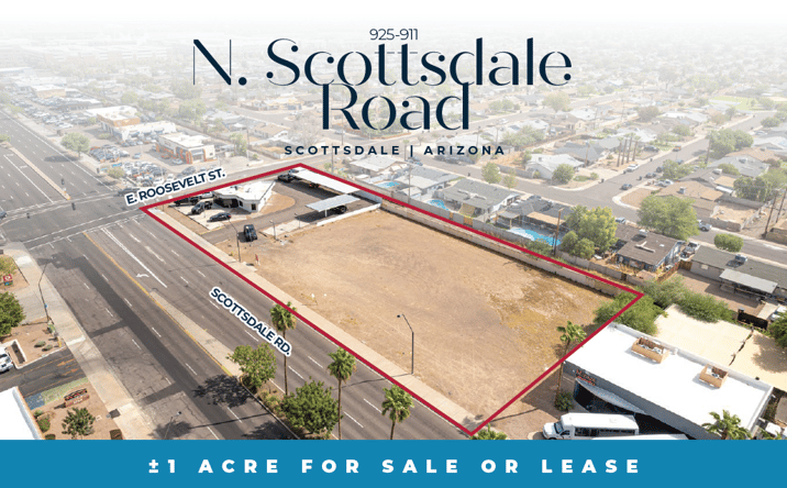 Pictures of Industrial, Land, Multifamily, Office, Retail property located at 925 N Scottsdale Rd, Scottsdale, AZ 85257 for sales - image #1