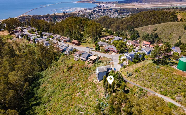 Pictures of Land property located at 124 Dolphine Ave, El Granada, CA 94018 for sales - image #1