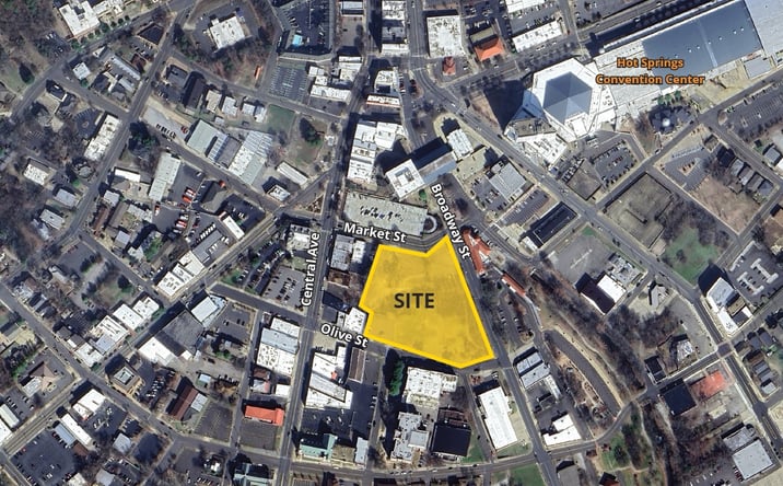 Pictures of Land property located at Market St, Hot Springs, AR 71901 for sales - image #1