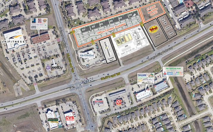 Pictures of Land property located at NEC Egret Bay Blvd & League City Pkwy, League City, TX 77573 for sales - image #1