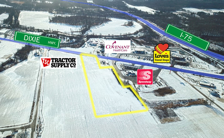 Pictures of Land property located at 6605 Dixie Hwy, Bridgeport, MI 48722 for sales - image #1