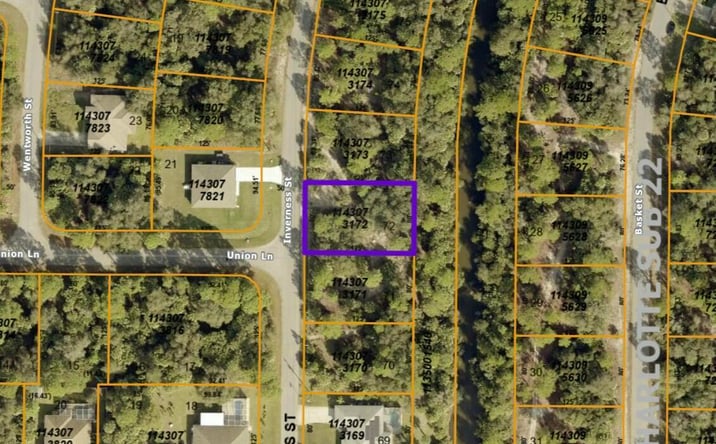 Pictures of Land property located at 0 Inverness Street, North Port, FL 34288 for sales - image #1