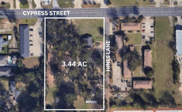 Pictures of Land property located at 3703/3709 Cypress Street, West Monroe, LA 71291 for sales - image #1