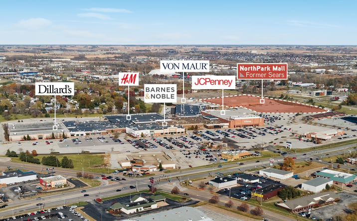 Pictures of Retail property located at 2300 Southlake Mall, Merrillville, IN 46410 for sales - image #1