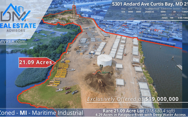 Pictures of Industrial property located at 5301 Andard Ave, Baltimore, MD 21226 for sales - image #1