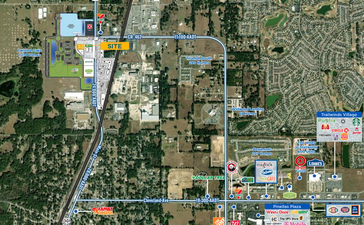 Pictures of Retail, Land property located at East County Road 462, Wildwood, FL 34785 for sales - image #1