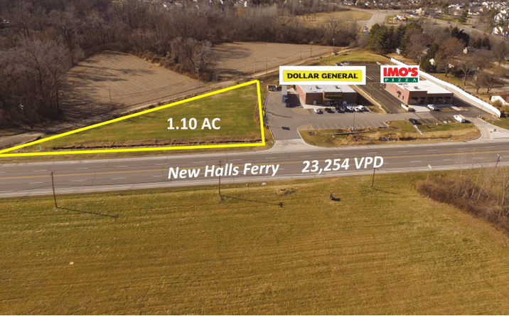 Pictures of Land property located at New Halls Ferry, Florissant, MO 63033 for sales - image #1