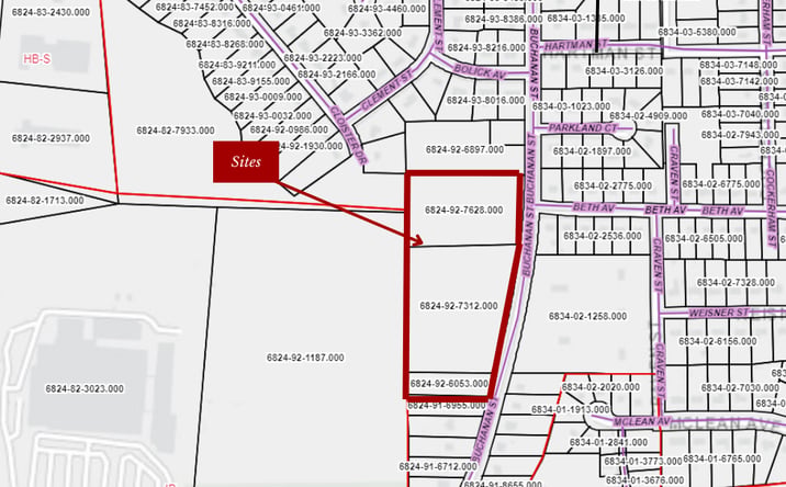 Pictures of Land property located at 2930 Buchanan St, Winston-Salem, NC 27127 for sales - image #1
