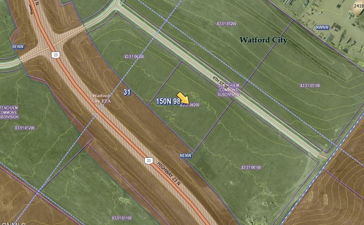 Pictures of Land property located at 4th St NE, Watford City, ND 58854 for sales - image #1