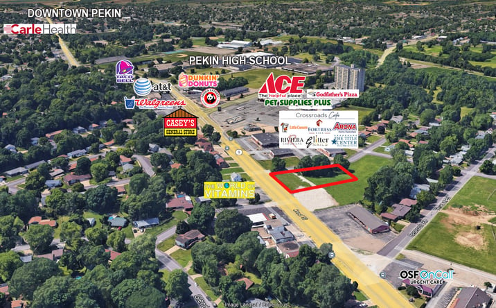 Pictures of Land property located at 2205 Court St, Pekin, IL 61554 for sales - image #1